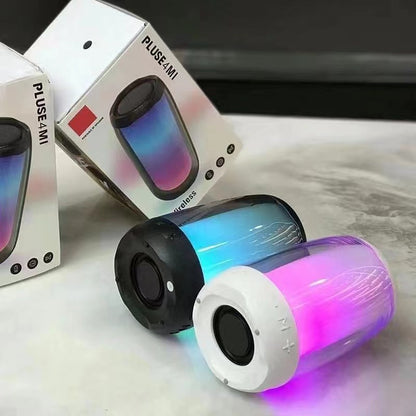 MUTLICOLOR Bluetooth Speaker with LED Ambiance & FM Tuner