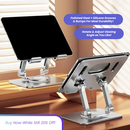 Folding 360 Swivel Tablet Stand