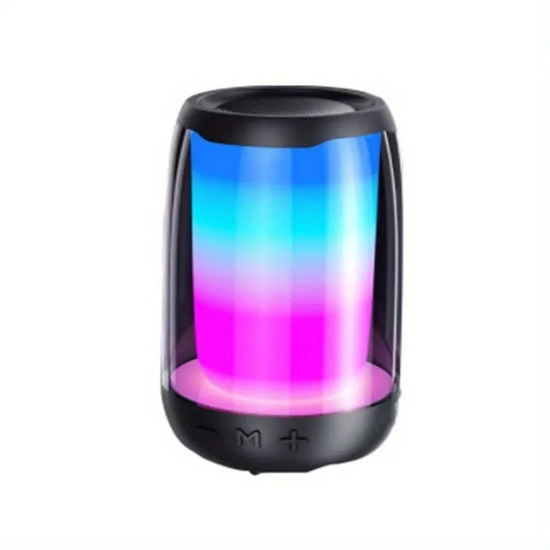 MUTLICOLOR Bluetooth Speaker with LED Ambiance & FM Tuner