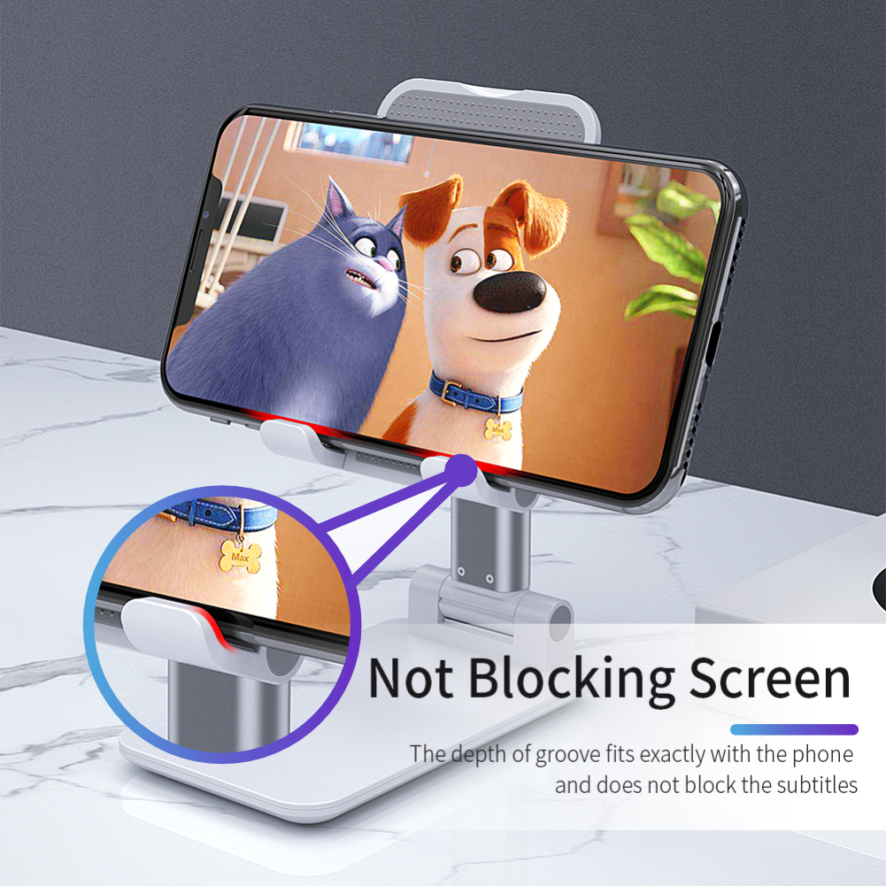 LAZY Adjustable Foldable Phone and Tablet Stand
