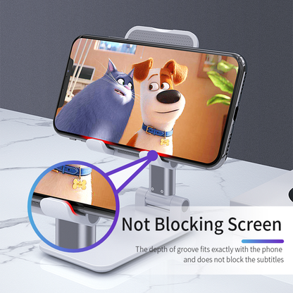 LAZY Adjustable Foldable Phone and Tablet Stand