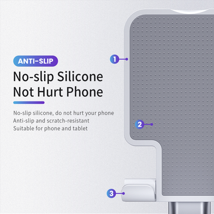 LAZY Adjustable Foldable Phone and Tablet Stand