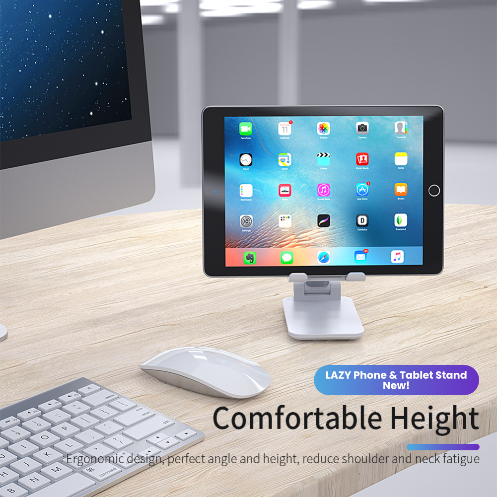 LAZY Adjustable Foldable Phone and Tablet Stand