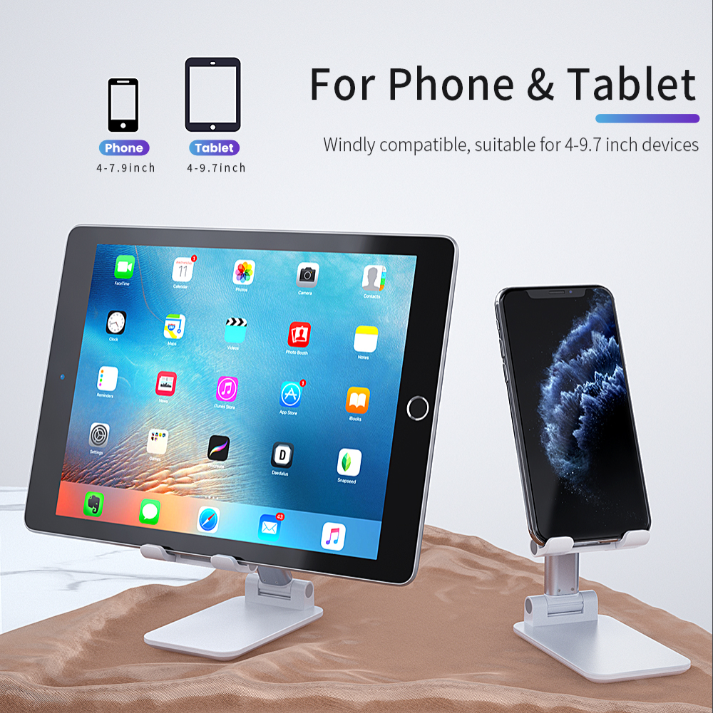 LAZY Adjustable Foldable Phone and Tablet Stand