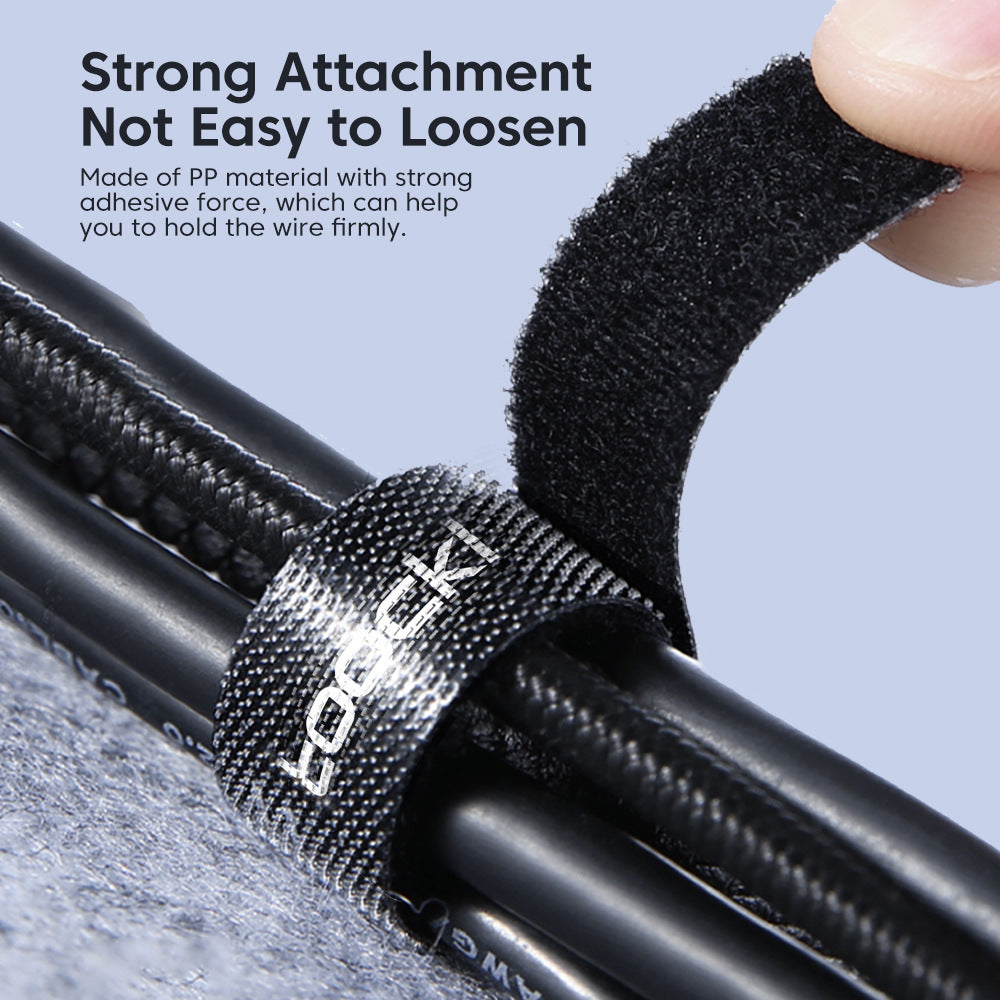 TOOCKI Data Cable Velcro Ties