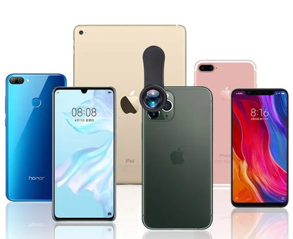 Mobile Phone Mini-Lens Three-In-One