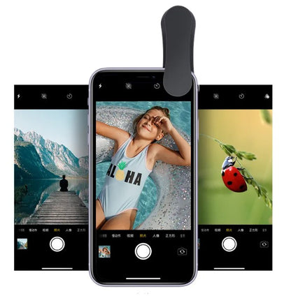 Mobile Phone Mini-Lens Three-In-One